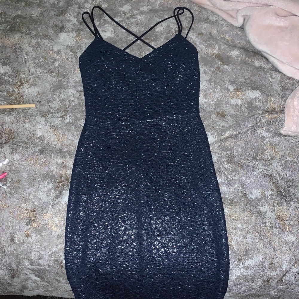 Strappy back dress
